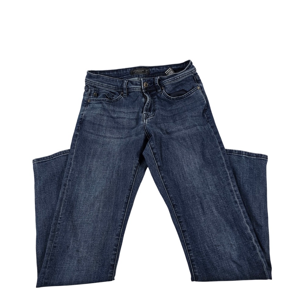 Liverpool Los Angeles Mens Jeans Dark Wash‎ slim Straight Leg Size 31W 34L
